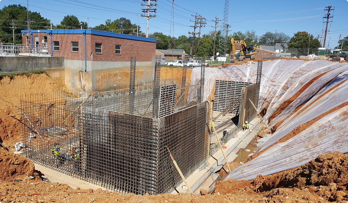 IDG Water Engineering Project, New Piney Pump Station