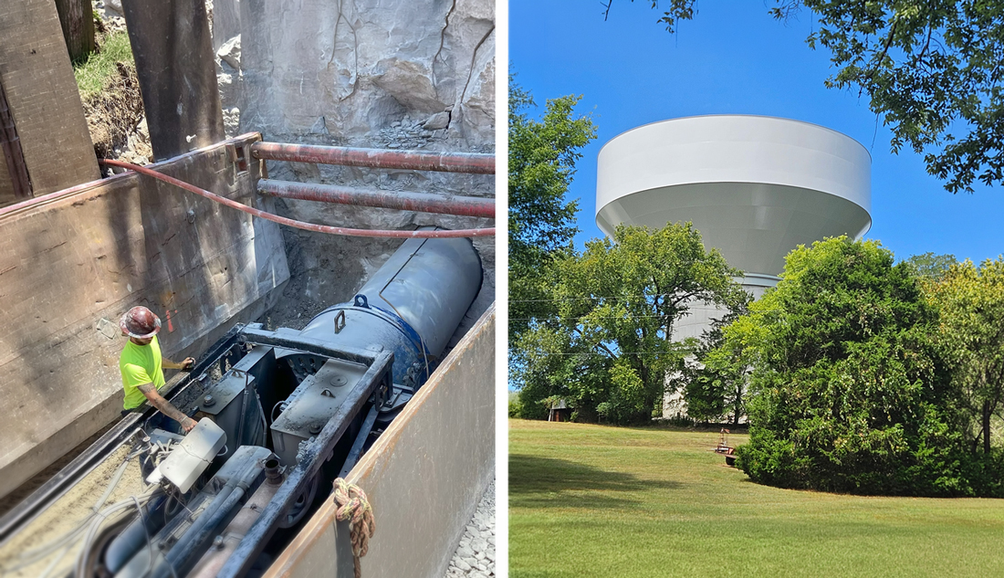 IDG Water Engineering Project, 30-inch Cool Springs Transmission Main